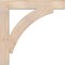 Ekena Millwork Thorton Block Smooth Bracket, Douglas Fir, 3 1/2"W x 26"D x 26"H BKT04X26X26THR05SDF - alternate 3